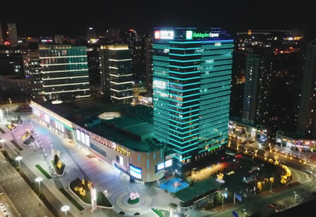 香港商业街大楼